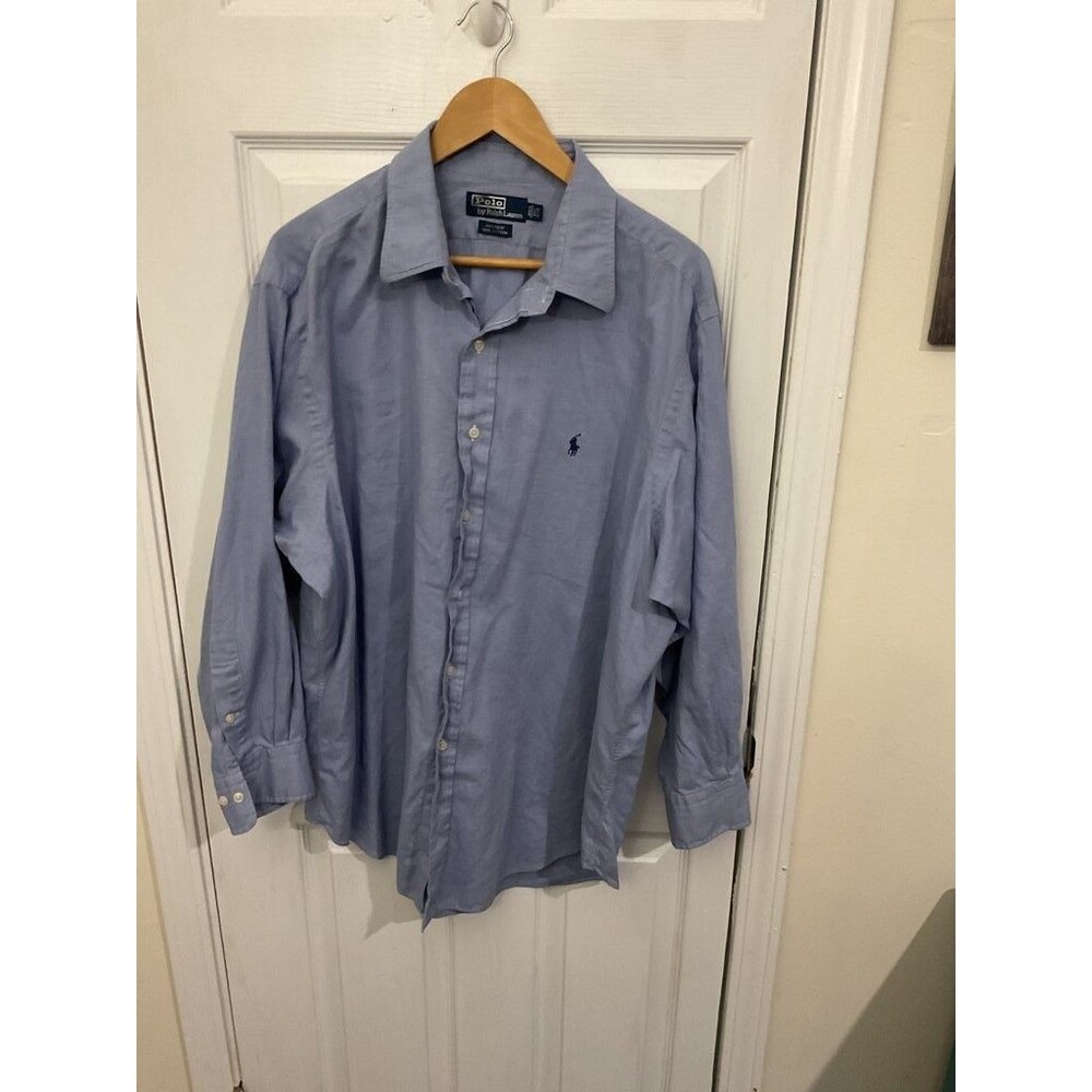 Polo by Ralph Lauren Andrew Blue Button-Up Shirt